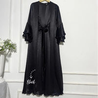 Thumbnail for abaya kimono noir