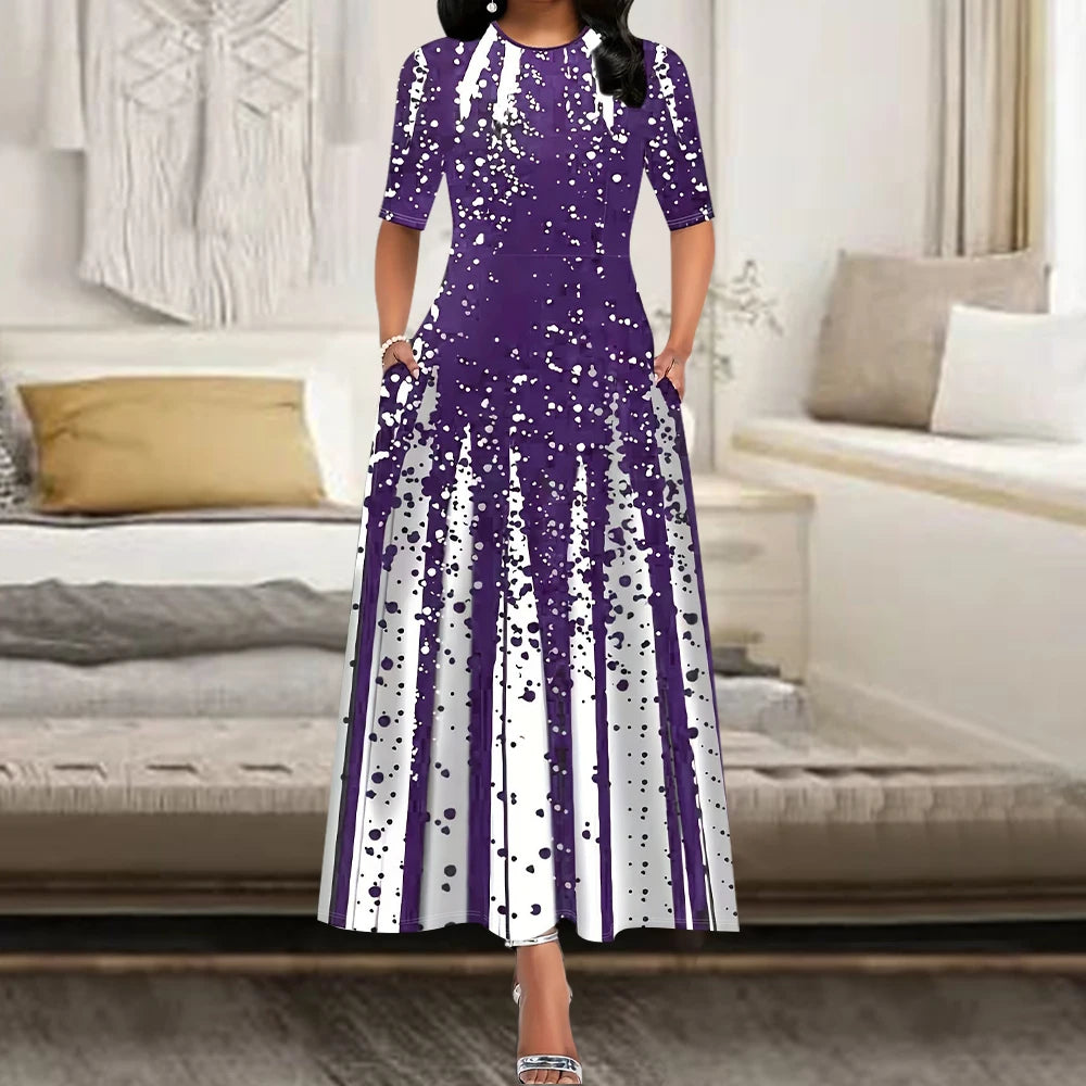 Djellaba Noir et blanc Tunisienne