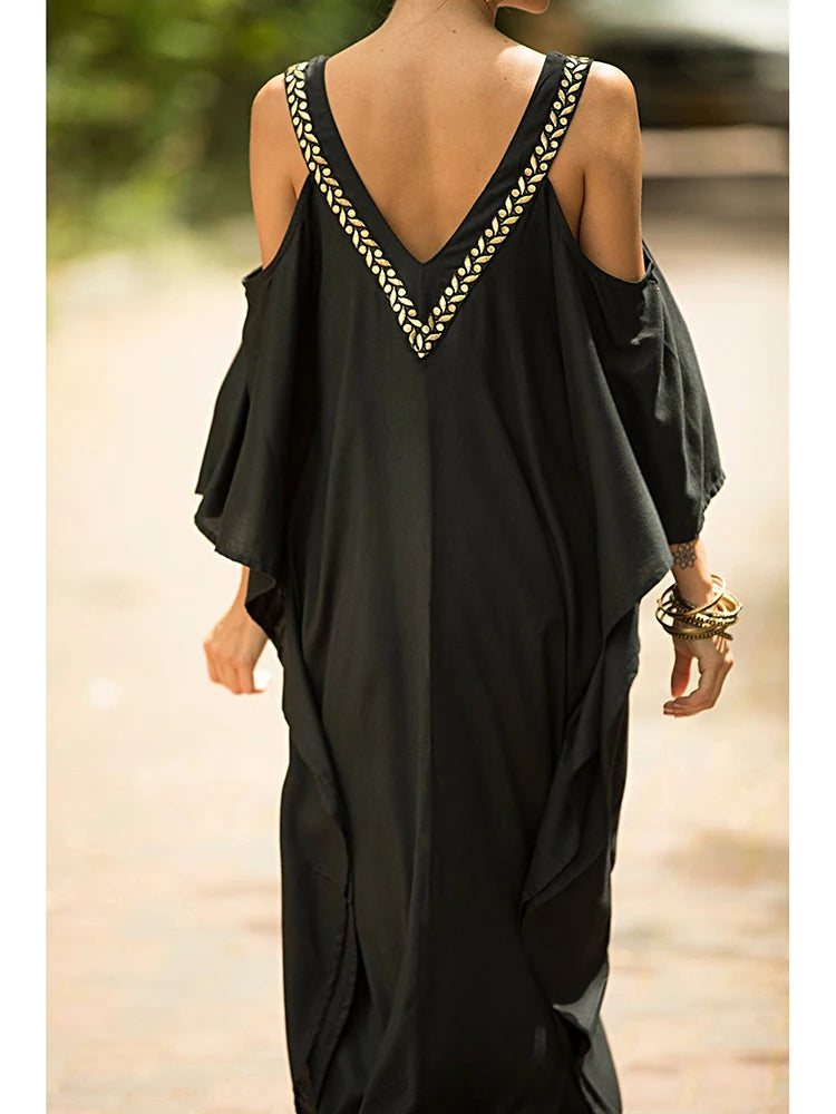 Djellaba Traditionnelle Noir