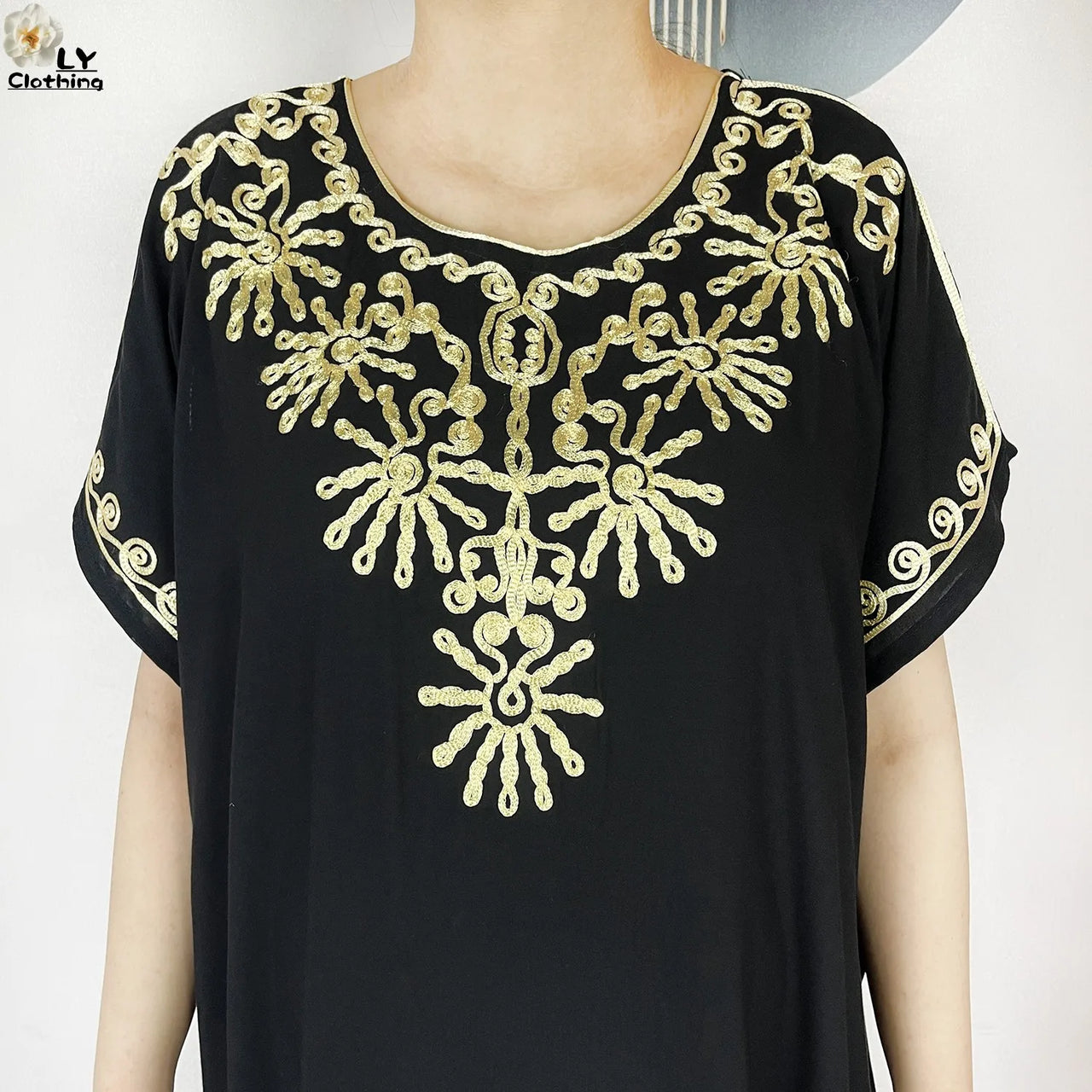 Djellaba Femme Classique Noir