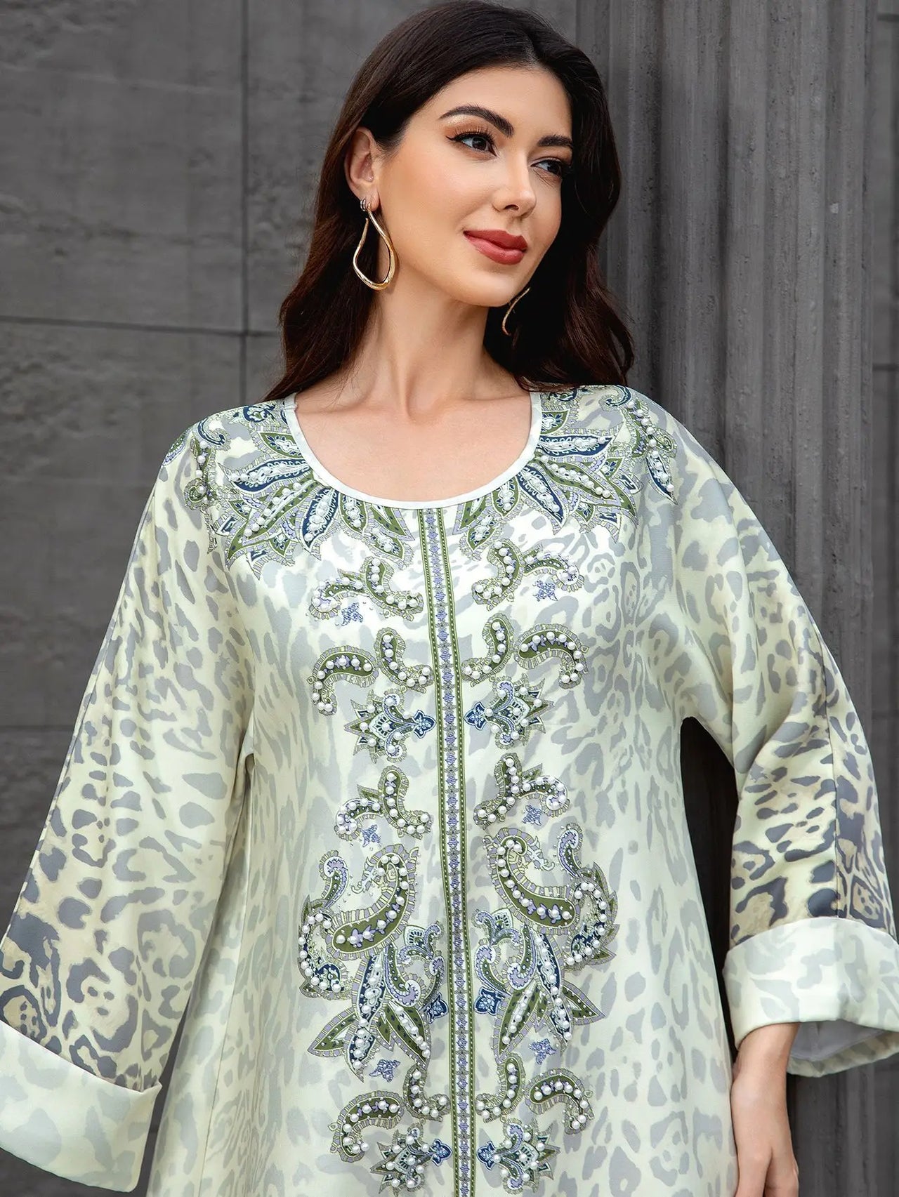 Djellaba Moderne Capuche