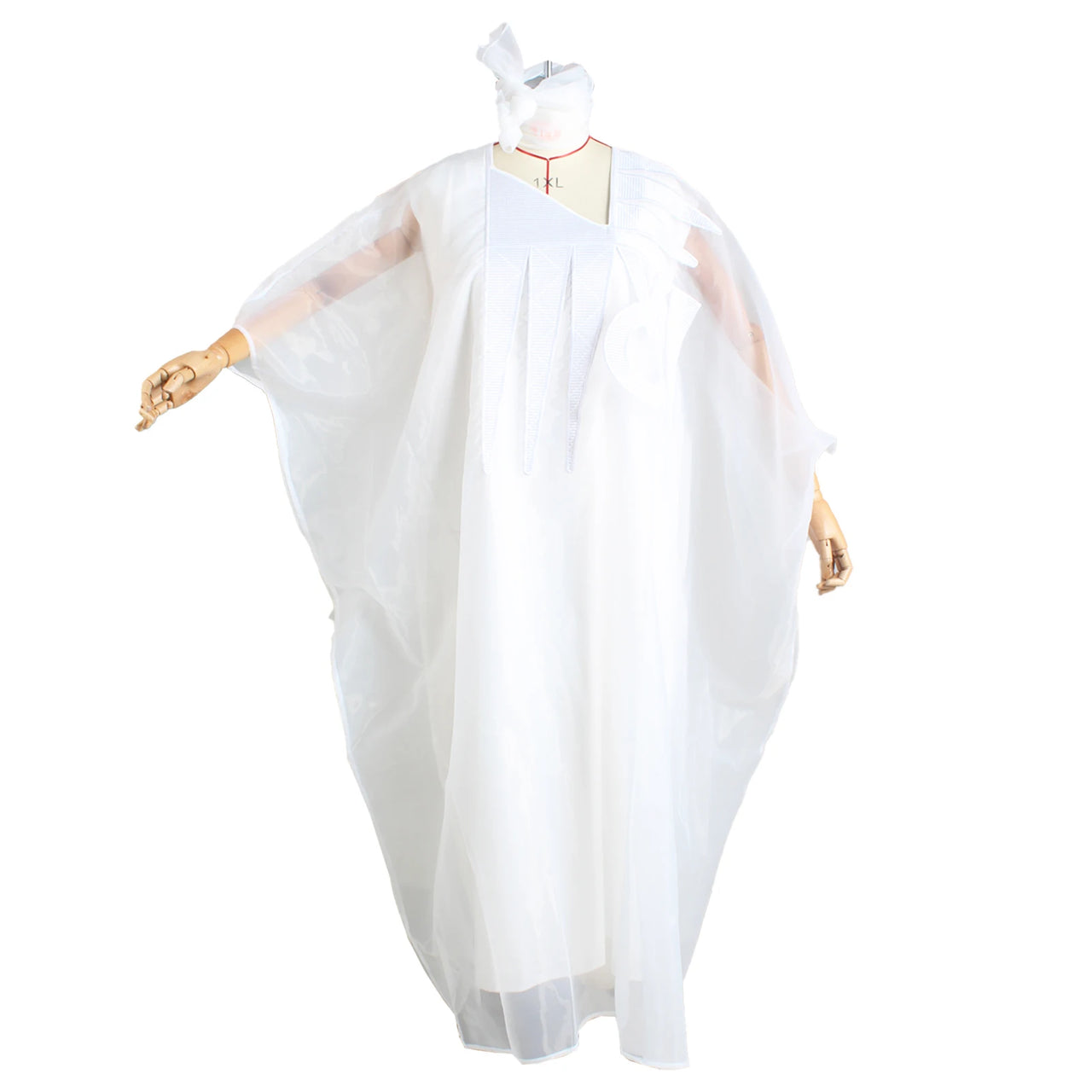 Djellaba Blanche et Dore