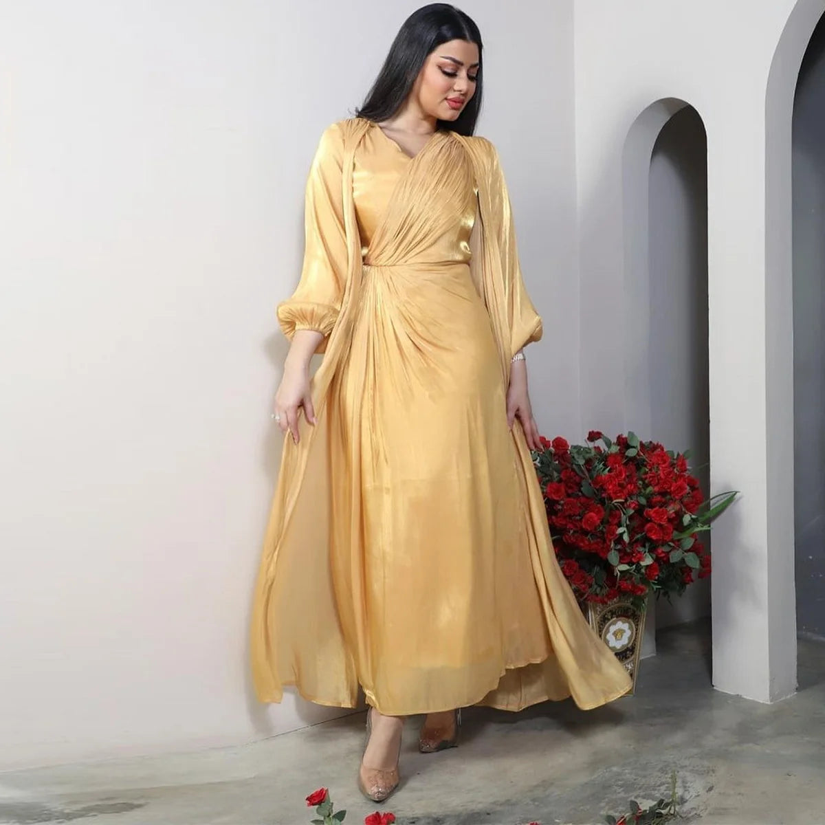 Tenue en satin hotsell