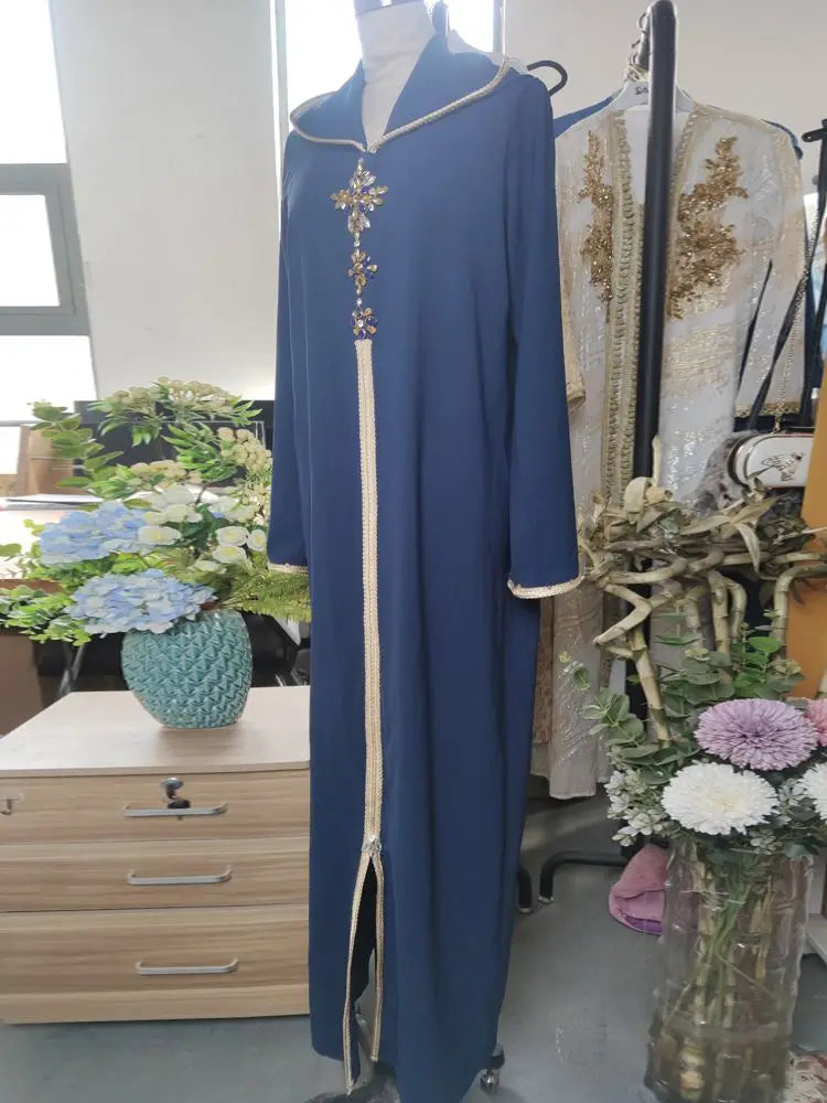 Djellaba Noir Femme