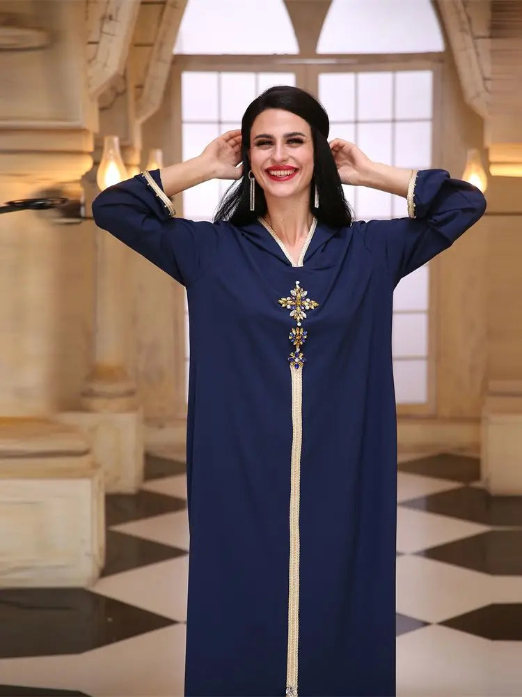 Djellaba Noir Femme