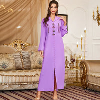 Thumbnail for Djellaba Marocaine Violet