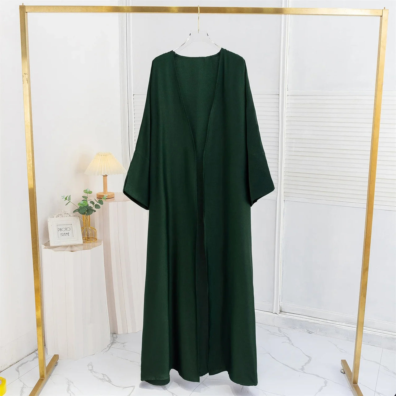 abaya fashion verte 