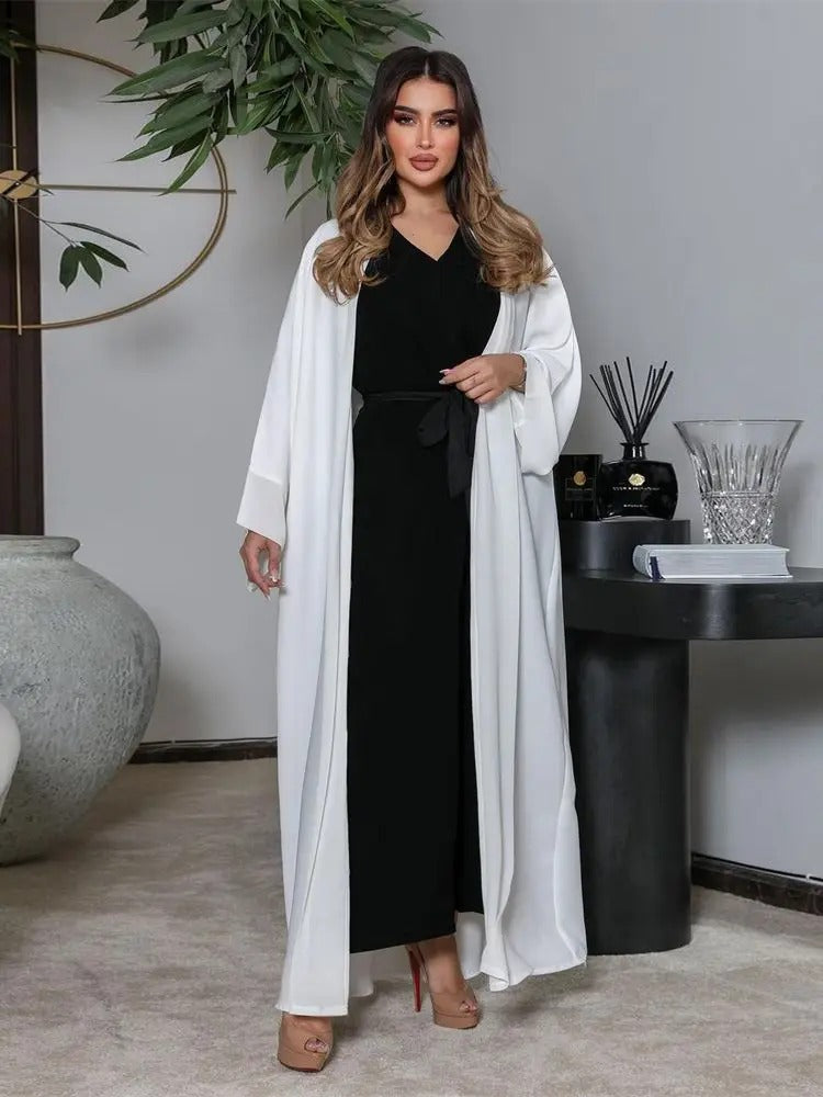 Abaya Kimono Blanc