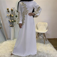 Thumbnail for Abaya Dubai Blanche