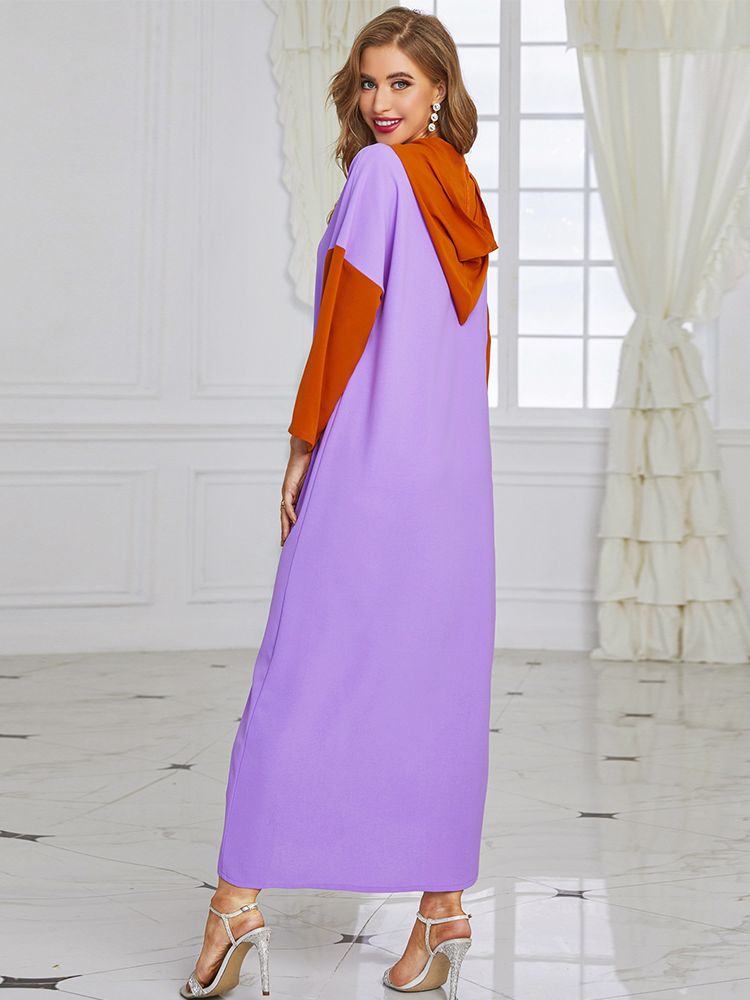 robe violet superbe