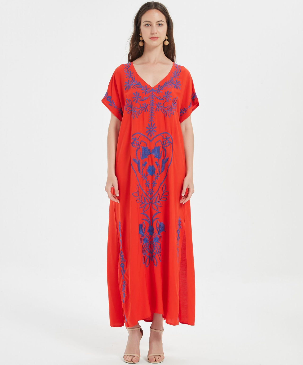 robe Rouge Maroc Femme