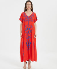 Thumbnail for robe Rouge Maroc Femme
