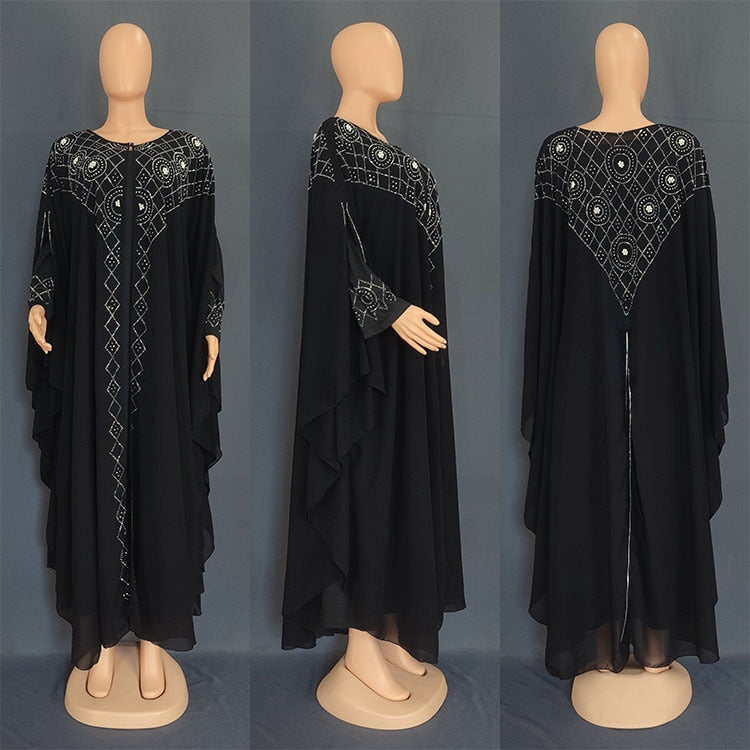 Abaya islam noir