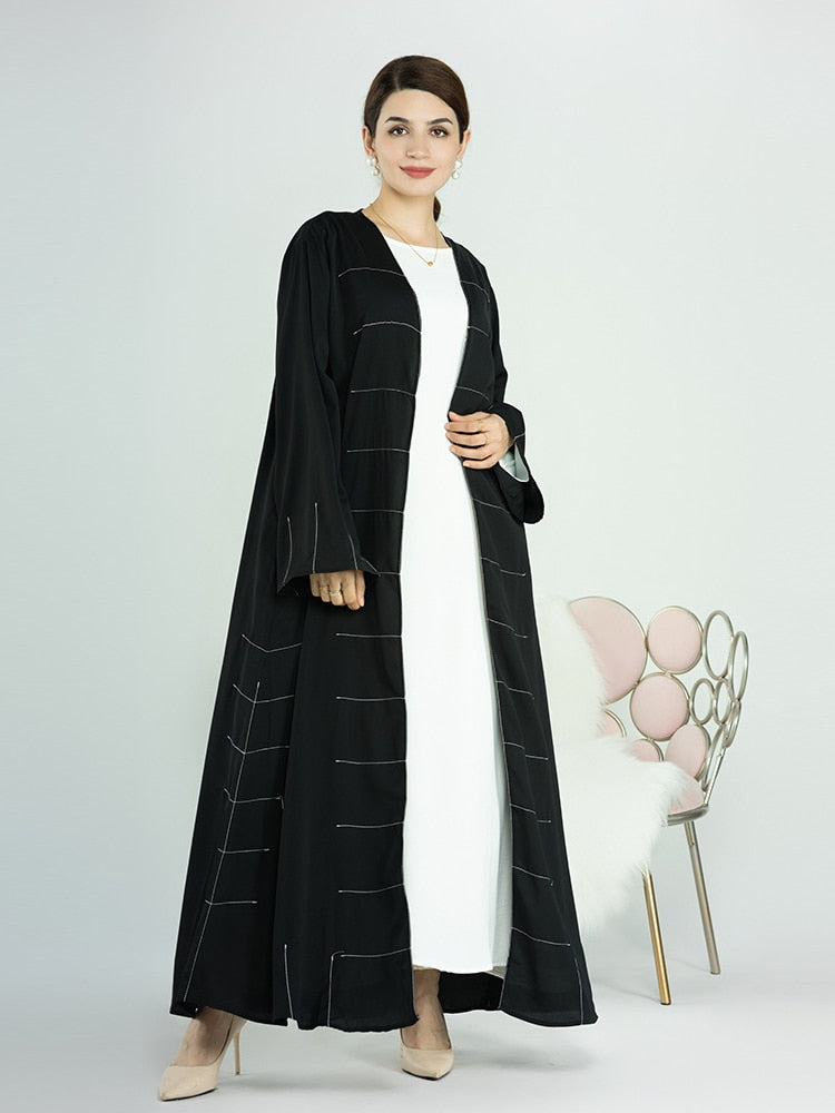 Abaya Emirati Noir